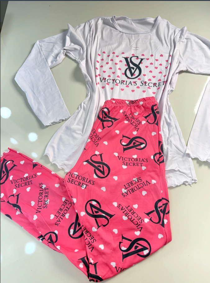 Pijama Inverno - Vs rosa
