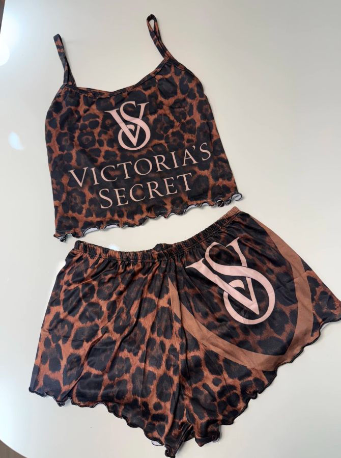 Baby doll Victoria´s Secret onça